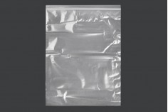 Transparentna plastična kesica 280x380 mm sa belim zip zatvaranjem- 100kom