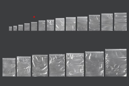 Plastična kesica 80x120mm, providna i sa belim zip zatvaračem - 500 kom-grupa_slika