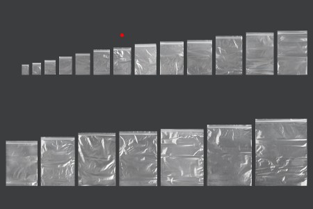 Plastična kesica 100x150mm, providna i sa belim zip zatvaračem - 100 kom-grupa_slika