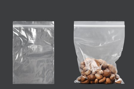 Plastična kesica 120x170mm, providna i sa belim zip zatvaračem - 100 kom-grupa_slika