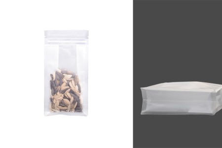 Providne DoyPack kesice sa zip zatvaranjem, četvrtastim dnom i sa mogućnošću termo zatvaranja 100x55x200mm - 50kom-slika_proizvoda