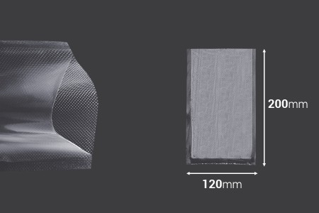 Vakuum kese 120x200 mm za čuvanje - pakovanje hrane i drugih proizvoda - 100 kom-dimenzije_slike