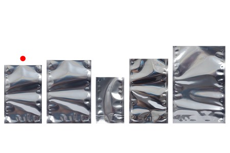 Aluminijumske DoyPack kesice 120x40x170 mm sa providnom prednjom stranom i ovalnim dnom, na termo zatvaranje - 100 kom-grupa_slika