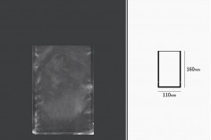 Vakuum kese 110x160mm za čuvanje i pakovanje hrane i drugih proizvoda - 100 kom