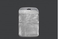 Uzorci - Kesica sa zip zatvaranjem, srebrnom non woven zadnjom i providnom prednjom stranom i sa Eurohole otvorom  (6 veličina x 1 kom)