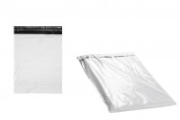 Bela plastična kesa 250x350mm (za A4 format) sa samolepljivim zatvaranjem, za slanje poštom - 100 kom