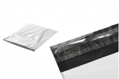 Bela plastična kesa 280x420mm sa samolepljivim zatvaranjem, za slanje poštom - 100 kom