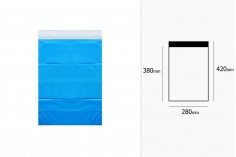 Plava plastična kesa 280x420mm sa samolepljivim zatvaranjem za slanje poštom - 100 kom