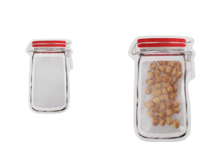 DoyPack kesica u obliku tegle sa zip zatvaranjem 130x195 mm - 50 komada-slika_proizvoda