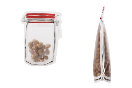 DoyPack kesica u obliku tegle sa zip zatvaranjem 130x195 mm - 50 komada-grupa_slika