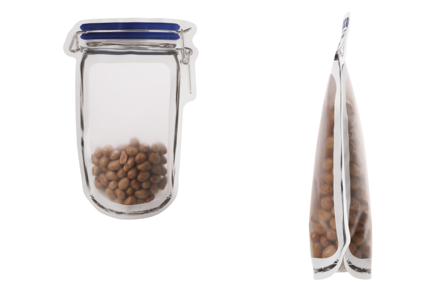 DoyPack kesica u obliku tegle sa zip zatvaranjem 154x246mm - 50 komada-