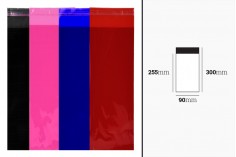 Poluprovidna kesa u više boja 90x300mm sa samolepljivim zatvaranjem - 100 kom 