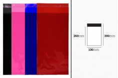 Poluprovidna kesa u više boja 130x300mm sa samolepljivim zatvaranjem - 100 kom 