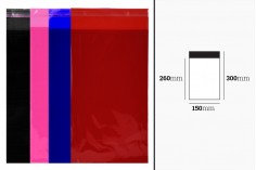 Poluprovidna kesa 150x300mm u boji sa samolepljivim zatvaranjem- 100kom