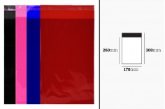 Poluprovidna kesa 170x300mm u boji sa samolepljivim zatvaranjem- 100kom