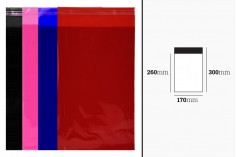 Poluprovidna kesa u više boja 170x300mm sa samolepljivim zatvaranjem - 100 kom 