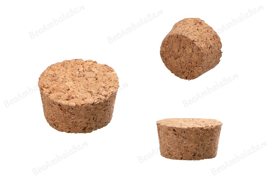 Konusni čep od prirodne plute 14,2x28/24 mm-slika_proizvoda