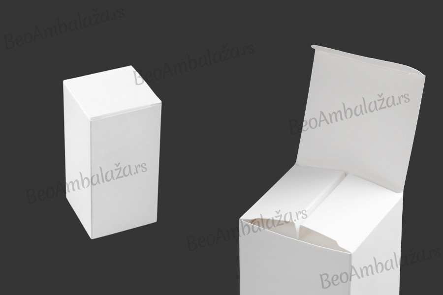 Kartonska bela kutija 53x53x108mm- 20kom