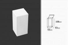 Kartonska bela kutija 53x53x108mm - 20 kom
