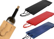 Papirne kese za vinske boce 120x85x360 mm - 12 kom