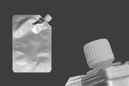 Aluminijumska DoyPack vrećica za tečnost od 500ml sa belim sigurnosnim zatvaračem sa strane – 50 kom-1