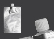 Aluminijumska DoyPack vrećica za tečnost od 500ml sa belim zatvaračem – 50 kom Aluminijumska DoyPack vrećica za tečnost od 500ml sa belim zatvaračem – 50 kom