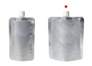 Aluminijumska DoyPack kesica za tečnost od 300ml sa belim plastičnim zatvaračem – 50 kom Aluminijumska DoyPack kesica za tečnost od 300ml sa belim plastičnim zatvaračem – 50 kom