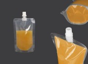 Providna DoyPack kesica za tečnost od 200ml sa belim plastičnim zatvaračem – 50 kom Providna DoyPack kesica za tečnost od 200ml sa belim plastičnim zatvaračem – 50 kom