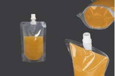 Providna DoyPack kesica za tečnost od 200ml sa belim plastičnim zatvaračem – 50 kom