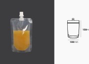 Providna DoyPack kesica za tečnost od 200ml sa belim plastičnim zatvaračem – 50 kom Providna DoyPack kesica za tečnost od 200ml sa belim plastičnim zatvaračem – 50 kom