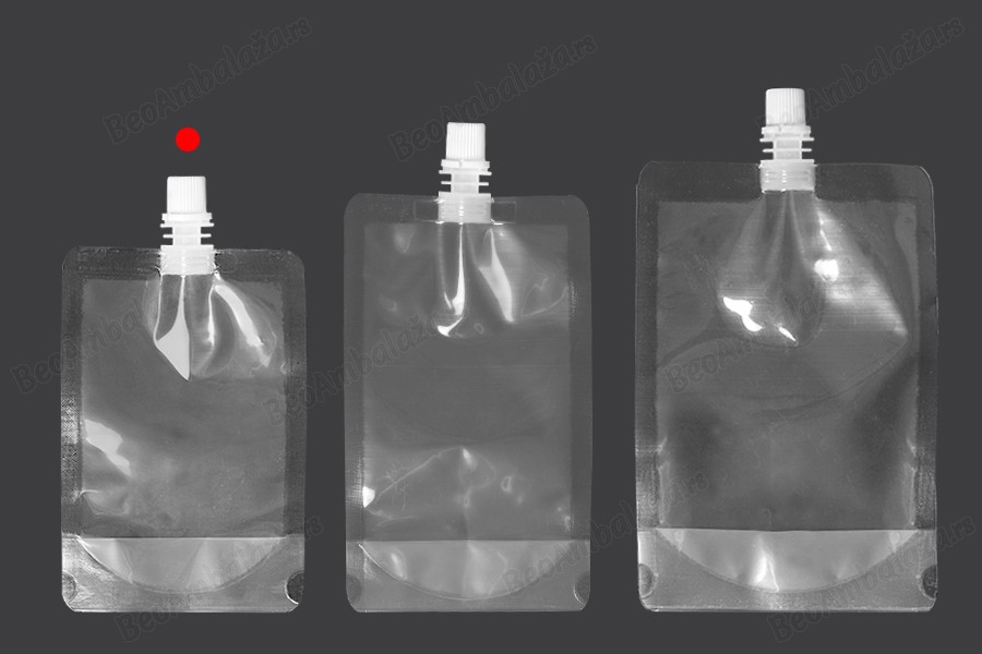 Providna DoyPack kesica za tečnost od 200ml sa belim plastičnim zatvaračem – 100 kom-grupa_slika