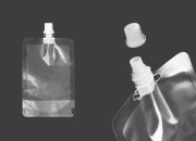 Providna DoyPack kesica za tečnost od 200ml sa belim plastičnim zatvaračem – 50 kom Providna DoyPack kesica za tečnost od 200ml sa belim plastičnim zatvaračem – 50 kom