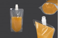 Providna DoyPack kesica za tečnost od 250ml sa belim plastičnim zatvaračem – 50 kom