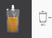 Providna DoyPack kesica za tečnost od 250ml sa belim plastičnim zatvaračem – 50 kom Providna DoyPack kesica za tečnost od 250ml sa belim plastičnim zatvaračem – 50 kom