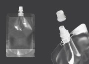 Providna DoyPack kesica za tečnost od 380ml sa belim plastičnim zatvaračem – 50 kom Providna DoyPack kesica za tečnost od 380ml sa belim plastičnim zatvaračem – 50 kom