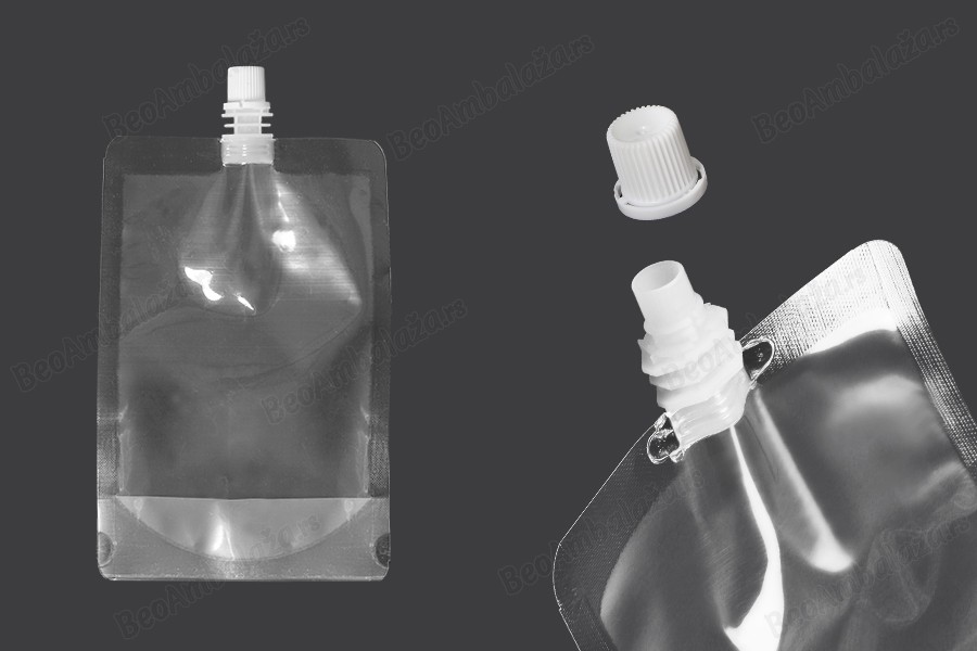 Providna DoyPack kesica za tečnost od 380ml sa belim plastičnim zatvaračem – 50 kom-slika_proizvoda