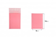 Roze koverta sa pucketavom folijom 9x15cm - 10 kom