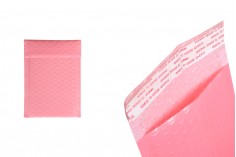 Roze mat koverta sa pucketavom folijom 10x18cm- 10kom
