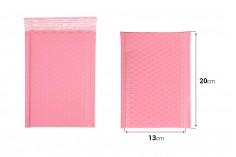 Roze mat koverta sa pucketavom folijom 13x20cm - 10 kom