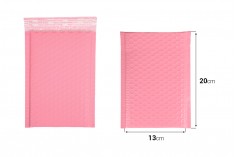 Roze mat koverta sa pucketavom folijom 13x20cm - 10 kom