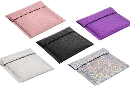 Koverte sa pucketavom folijom 13x13cm, sjajne i u više boja - 10 kom-dimenzije_slike