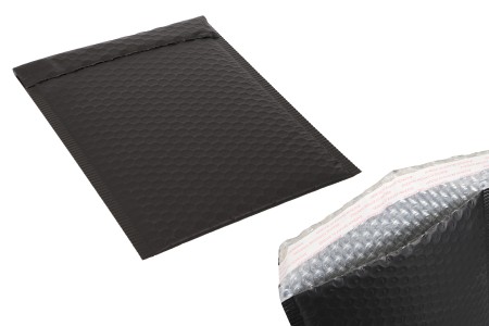 Crna mat koverta sa pucketavom folijom 18x28cm - 10 kom-slika_proizvoda