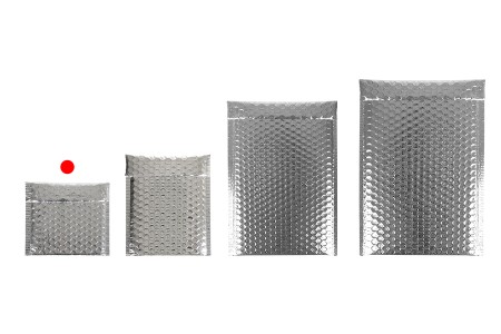 Koverte sa pucketavom folijom 13x13cm, sjajne i u više boja - 10 kom-grupa_slika