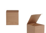 Kartonska kutija 58x58x62mm u dezenu drveta, za teglice za kreme od 30mL ili 50mL - 50 kom Kartonska kutija 58x58x62mm u dezenu drveta, za teglice za kreme od 30mL ili 50mL - 50 kom