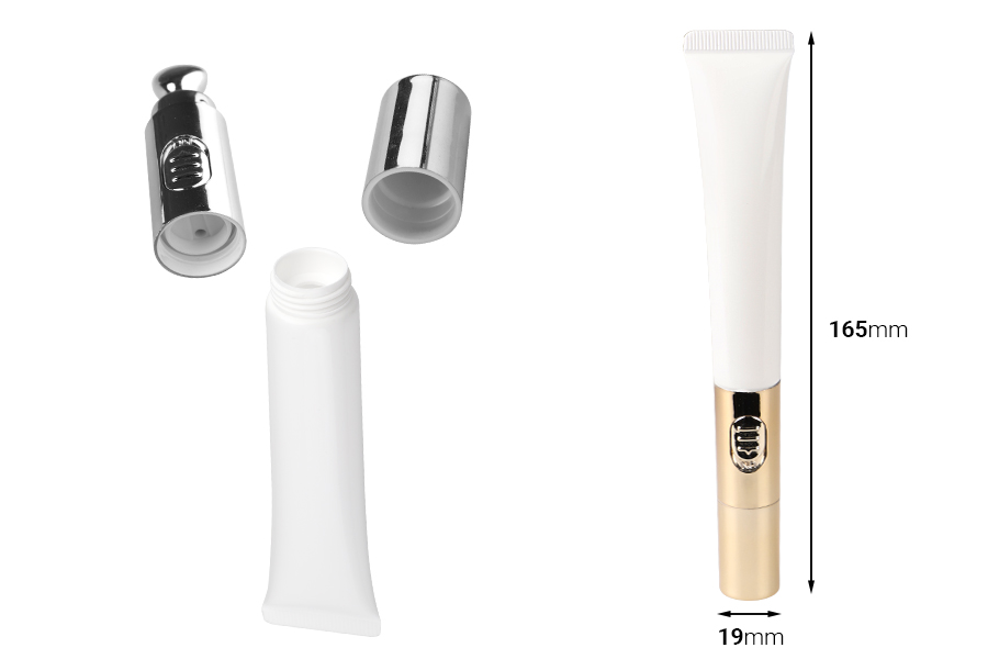 Plastična bela tubica 20mL za serum, sa vibrirajućom glavom Plastična bela tubica 20mL za serum, sa vibrirajućom glavom