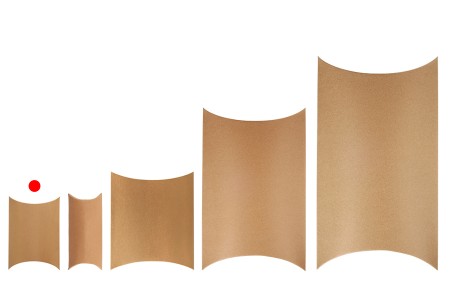 Papirna kraft jastuk - kutija 200x150x50mm - 20 kom-grupa_slika