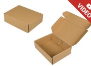 Kutija za pakovanje 240x180x70mm od kraft papira bez prozora – 20 kom