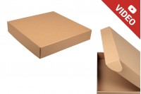 Kraft kutija 400x400x80 mm za pakovanje bez prozora – 20 kom