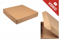 Kraft kutija 400x400x80 mm za pakovanje bez prozora – 20 kom