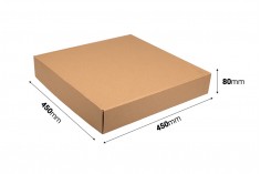 Kraft kutija 450x450x80 mm za pakovanje bez prozora – 20 kom